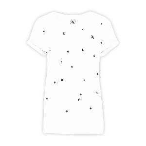 Felix Jaehn PATTERN TEE T-Shirt girls, white